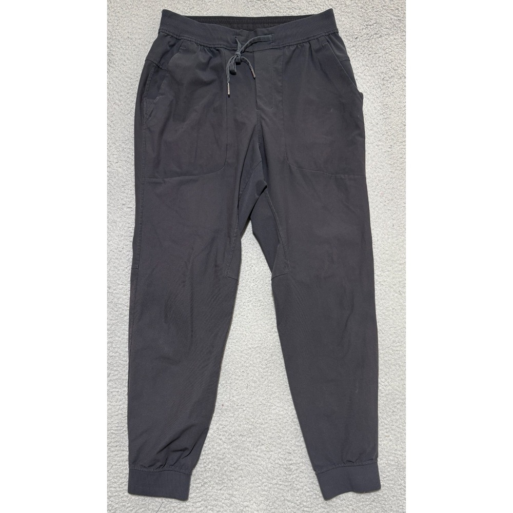 Lululemon ABC Jogger Mens Medium Black Warpstreme Stretch LM5574S